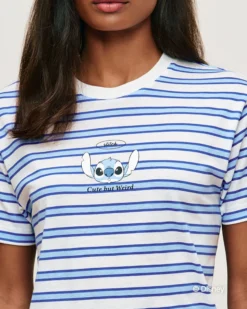T-hirt en jerey à rayure titch Hauts De Pyjamas