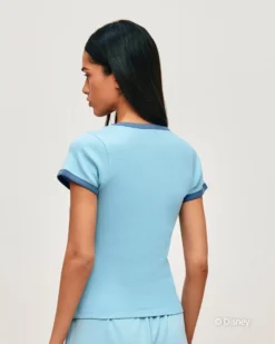Online T-hirt en jerey titch Tops
